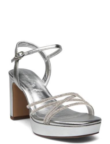 Women Sandals Korolliset Sandaalit Silver Tamaris