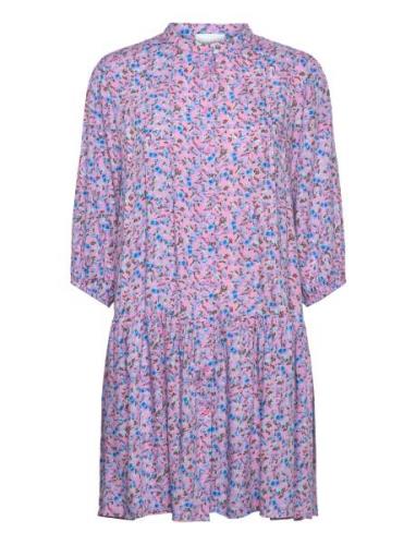 Imogen Dress Lyhyt Mekko Pink Noella