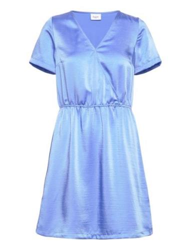 Dinnesz Ss Dress Lyhyt Mekko Blue Saint Tropez