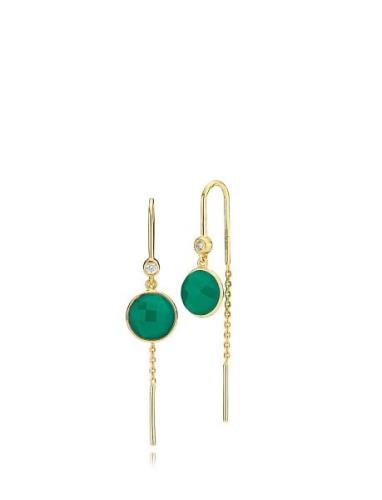 Prima Donna Earrings Korvakoru Korut Green Izabel Camille