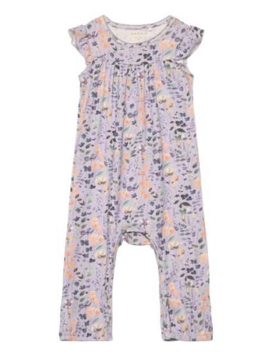 Nbfdussa Capsl Suit Jumpsuit Haalari Purple Name It