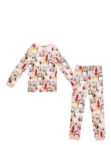 Ponder Pyjamas Pyjamasetti Pyjama Pink Martinex