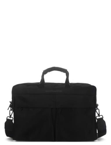 Novara Briefcase Willie Salkku Laukku Black Adax