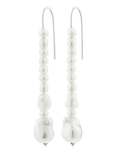 Willpower Pearl Earrings Korvakoru Korut Silver Pilgrim