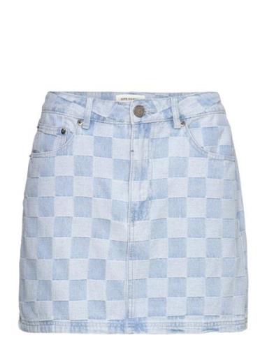 Skirt Lyhyt Hame Blue Sofie Schnoor