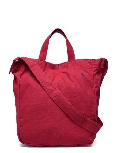 Us Open Canvas Tote Shopper Laukku Red Polo Ralph Lauren