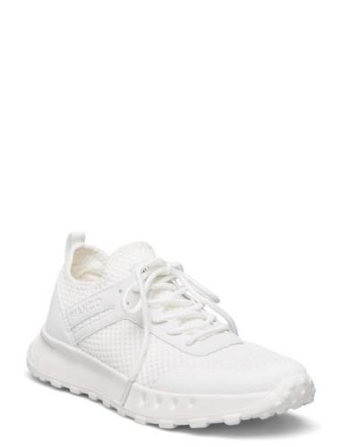 Bialauren Laceup Sneaker Flyknit Matalavartiset Sneakerit Tennarit Whi...