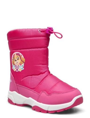 Pawpatrol Snowboot Talvisaappaat Pink Paw Patrol