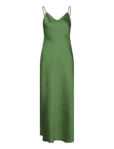 Bryony Dress Polvipituinen Mekko Green AllSaints