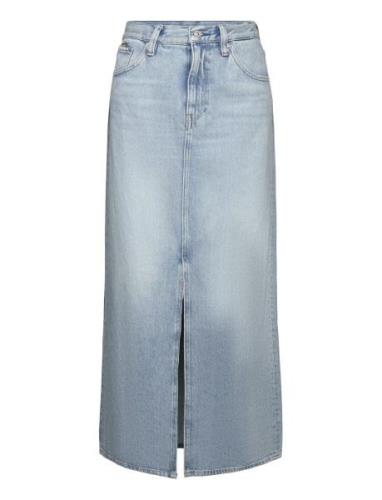 Viktoria Long Skirt Wmn Pitkä Hame Blue G-Star RAW