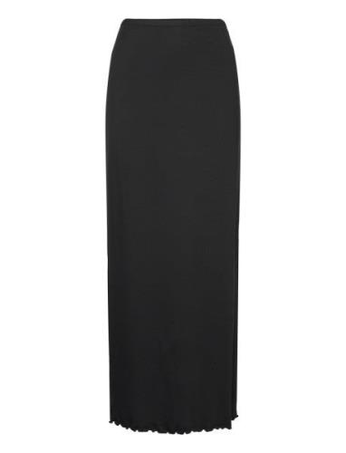 Mae Maxi Skirt Pitkä Hame Black Residus