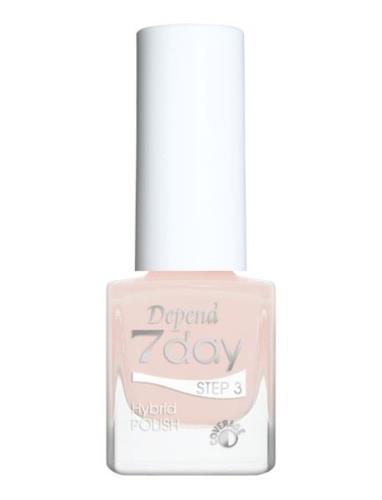 7Day Hybrid Polish 7294 Kynsilakka Meikki Pink Depend Cosmetic