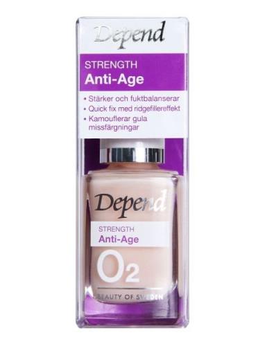 Strength Anti-Age 11Ml Se/Fi Kynsienhoito Nude Depend Cosmetic