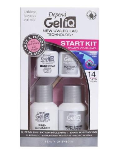 Gel Iq Start Kit Geelikynsilakka Kynsilakka Nude Depend Cosmetic