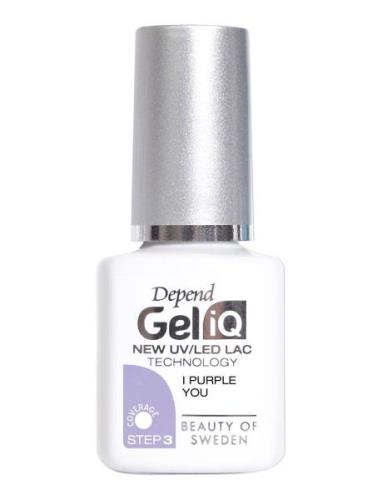 Gel Iq I Purple You Geelikynsilakka Kynsilakka Purple Depend Cosmetic