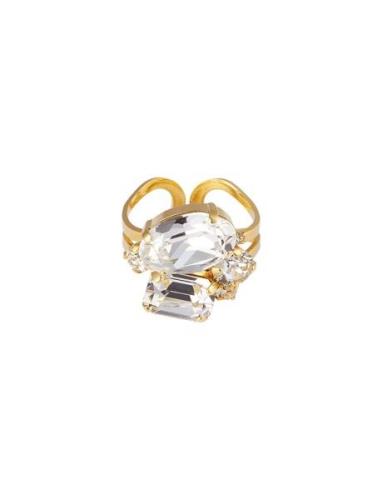 Mini Carolina Ring Sormus Korut Gold Caroline Svedbom