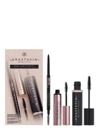 Brow & Lash Styling Kit - Medium Brown Ripsiväri Maskara Meikki Brown ...