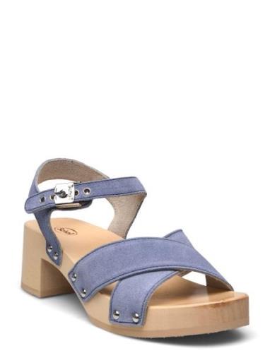 Sl Pescura Cate Suede Korolliset Sandaalit Blue Scholl