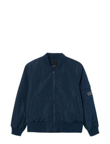 Nkmmaca Bomber Jacket Bombertakki Navy Name It