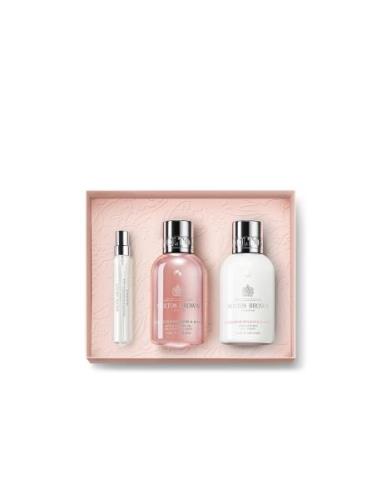 Gift Set Travel Delicious Rhubarb & Rose Kylpysetti Ihonhoito Nude Mol...