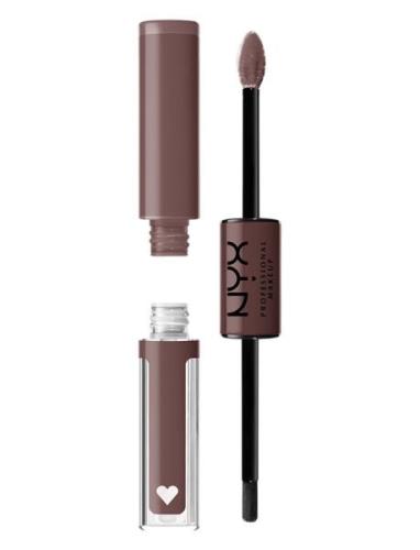 Shine Loud Pro Pigment Lip Shine Huulikiilto Meikki Brown NYX Professi...