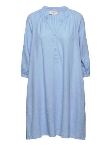 Fqlava-Dr-Kaftan-S Lyhyt Mekko Blue FREE/QUENT