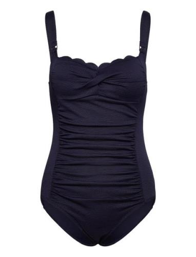 Scallop Bs O Uimapuku Uima-asut Navy Hunkemöller