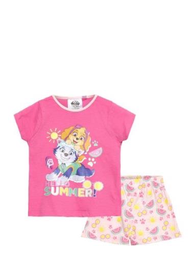 Set Pyjalong Pyjamasetti Pyjama Pink Paw Patrol