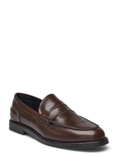 Gracelyn Loafer Loaferit Matalat Kengät Brown GANT