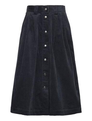 Charlottenn Skirt Polvipituinen Hame Navy Noa Noa