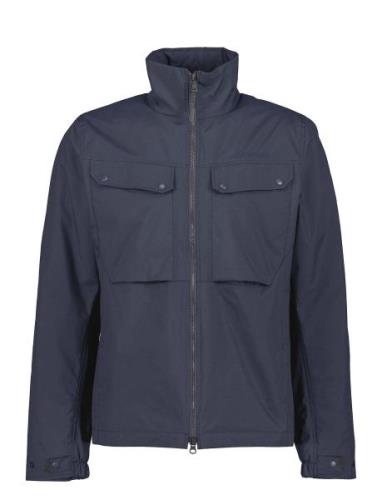 August Usx Jacket Parka Takki Navy Didriksons