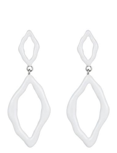 Roxy Eanmel Earring White/Silver Korvakoru Korut Silver Bud To Rose