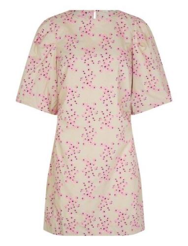 Claud Mini Dress Lyhyt Mekko Pink Second Female