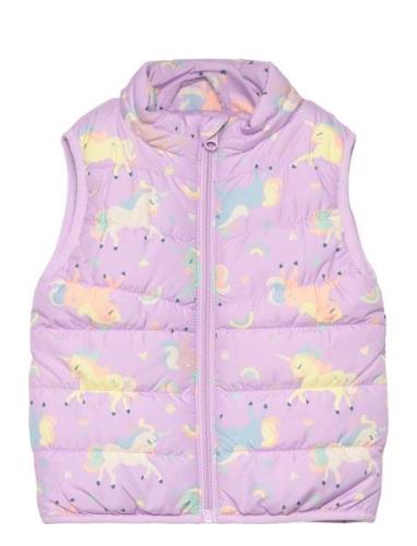 Nmfmylane Vest Unicorn Toppaliivi Purple Name It