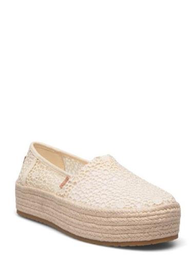 Valencia Matalat Sandaalit Espadrillot Cream TOMS