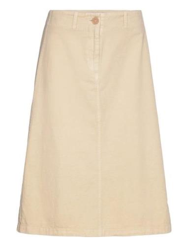 Woven Skirts Polvipituinen Hame Beige Marc O'Polo