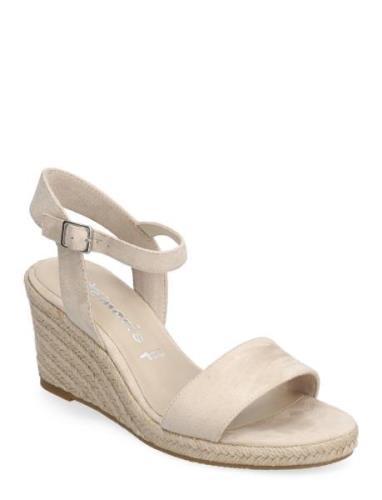 Women Sandals Kiilakorkokengät Beige Tamaris