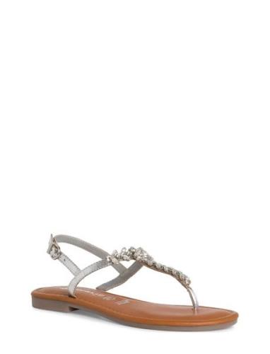 Women Sandals Matalapohjaiset Sandaalit Silver Tamaris