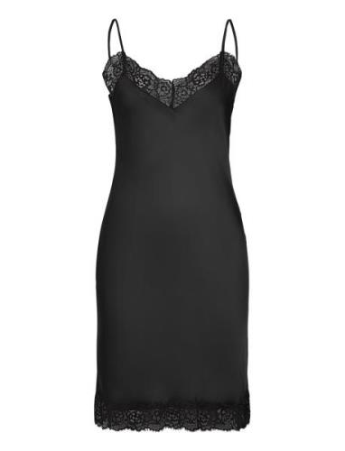 Siana Chemise Dress Yöpaita Black CCDK Copenhagen