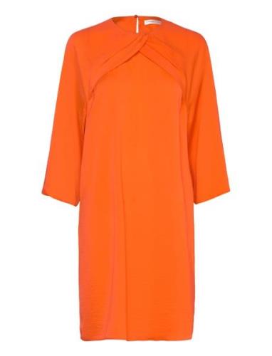 Hatoiw Dress Polvipituinen Mekko Orange InWear