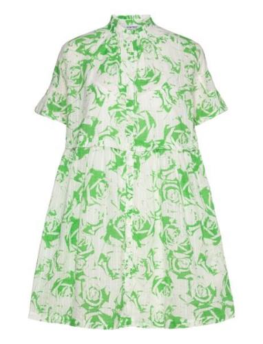 Dresses Light Woven Lyhyt Mekko Green Esprit Casual