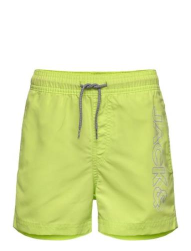 Jpstfiji Jjswim Double Logo Ly Sn Mni Uimashortsit Yellow Jack & J S