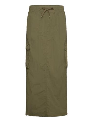 Skirt Pitkä Hame Khaki Green Sofie Schnoor