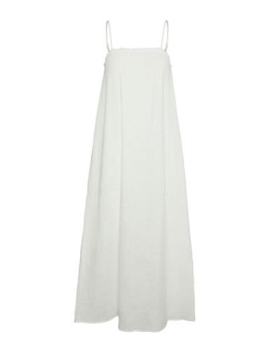 Vmnatali Singlet Dress Wvn Ga Spe Maksimekko Juhlamekko White Vero Mod...