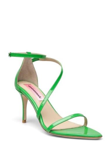 Amy Patent Korolliset Sandaalit Green Custommade