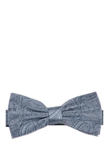 Paisley Silk Bow Tie Rusetti Blue Portia 1924