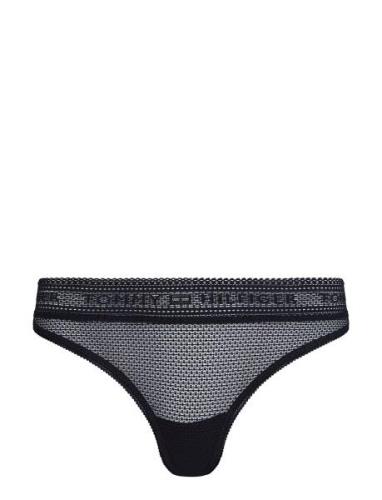 Thong Stringit Alusvaatteet Black Tommy Hilfiger