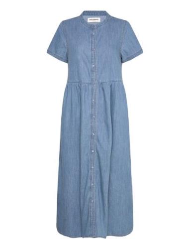 Aliyall Maxi Dress Maksimekko Juhlamekko Blue Lollys Laundry