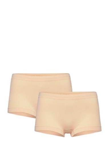 Lucia Hipster 2Pack Hipsterit Alushousut Alusvaatteet Beige Missya