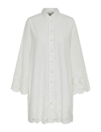 Yascinque 7/8 Dress S. - Ex Lyhyt Mekko White YAS